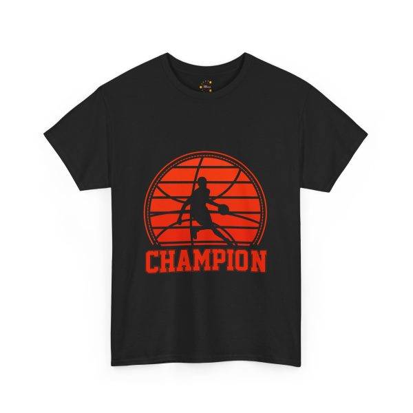 Champion Basketball Unisex Heavy Cotton Tee - Perfect for Sports Enthusiasts