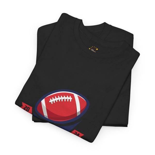 Football Black Color T-Shirt For Unisex Heavy Cotton Tee Football Black Color T-Shirt For Unisex Heavy Cotton Tee