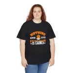 Basketball Nothing Is Given Everything Is Earned Black Color T-Shirt For Unisex Heavy Cotton Tee
