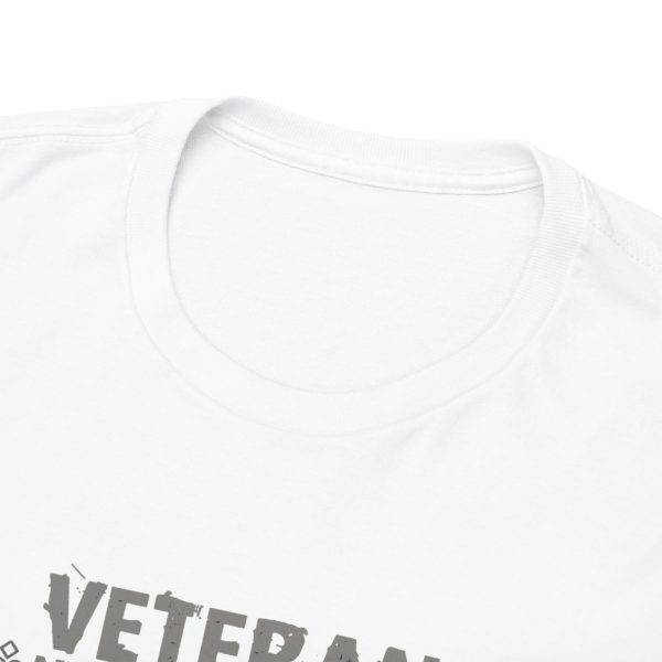 American Veterans White Color Tshirt For Unisex Heavy Cotton Tee