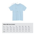 Summer Time Light Blue Color T-Shirt For Unisex Heavy Cotton Tee