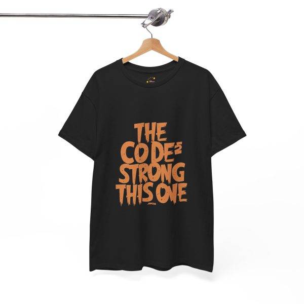 Programmer The Code Strong This One Black Color T-Shirt For Unisex Heavy Cotton Tee