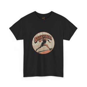 Vintage Basketball Unisex Heavy Cotton Tee - Perfect for Sports Fans
