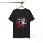 Cute Patriotic Cat Unisex Heavy Cotton Tee - "You Had Me at Meow" Cute Patriotic Cat Unisex Heavy Cotton Tee - "You Had Me at Meow"