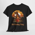 Birthday Boy Black Color T-Shirt For Unisex Heavy Cotton Tee