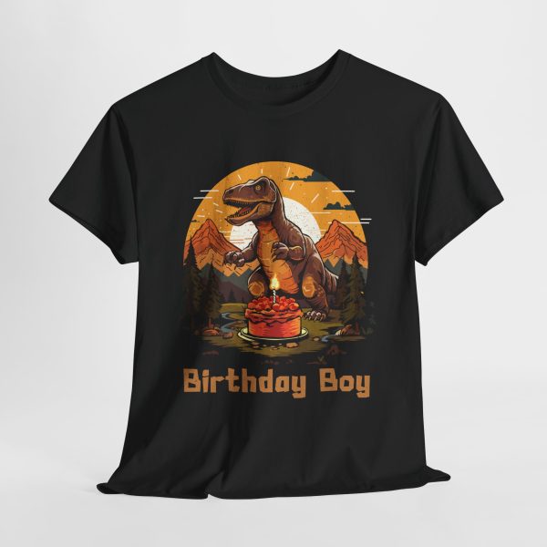 Birthday Boy Black Color T-Shirt For Unisex Heavy Cotton Tee