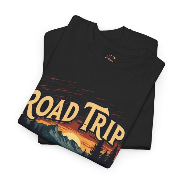 Road Trip Captain Black Color T-Shirt For Unisex Heavy Cotton Tee Road Trip Captain Black Color T-Shirt For Unisex Heavy Cotton Tee