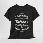 Mother F-Bomb Black Color T-Shirt For Mom Unisex Heavy Cotton Tee