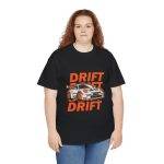 DRIFT Black Color T-Shirt For Unisex Heavy Cotton Tee DRIFT Black Color T-Shirt For Unisex Heavy Cotton Tee