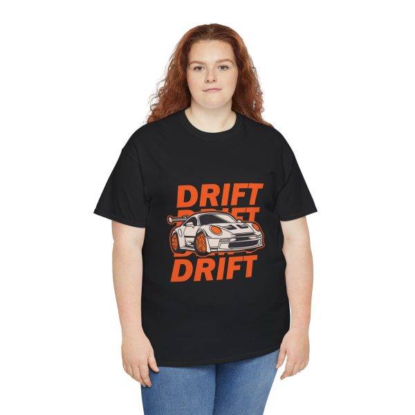 DRIFT Black Color T-Shirt For Unisex Heavy Cotton Tee DRIFT Black Color T-Shirt For Unisex Heavy Cotton Tee