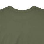 I DESTROY MY ENEMIES WHEN I MAKE THEM MY FRIENDS Military Green Color T-Shirt For Unisex Heavy Cotton Tee