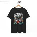 Unisex Heavy Cotton Tee - Let's Make Some Noise! Rock Music Shirt