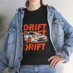 DRIFT Black Color T-Shirt For Unisex Heavy Cotton Tee DRIFT Black Color T-Shirt For Unisex Heavy Cotton Tee