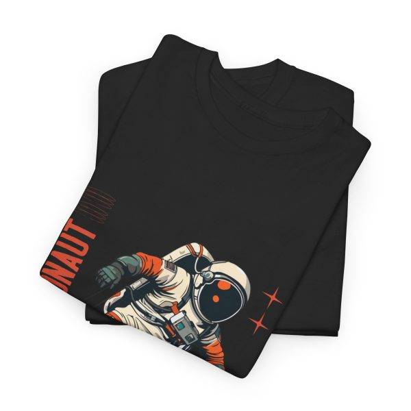 Astronaut Black Color T-Shirt For Unisex Heavy Cotton Tee