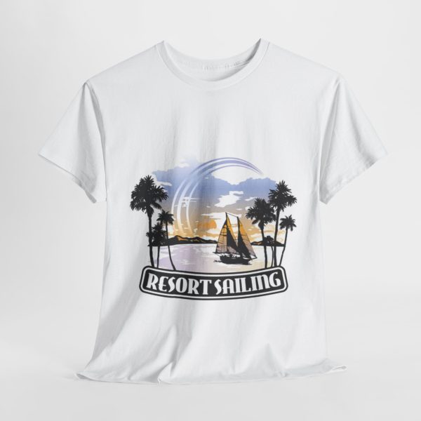 Resort sailing T-shirt design for unisex