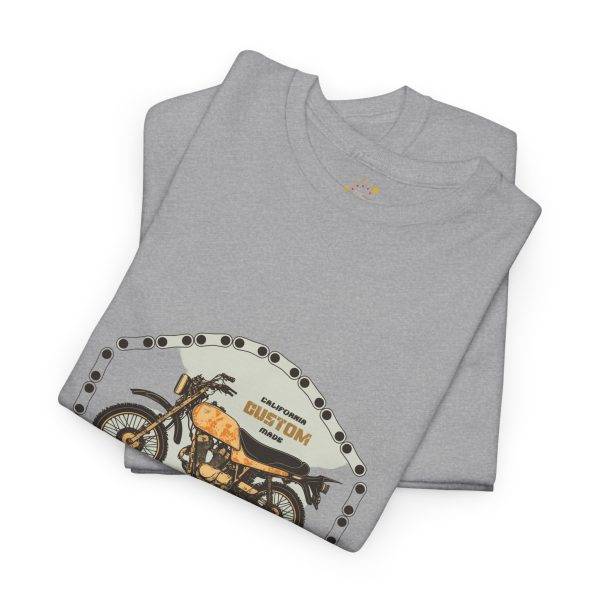 Classic Motorcycle Unisex Heavy Cotton Tee - Perfect for Bike Lovers
