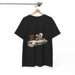 Halloween Trick Or Treat Black Color T-Shirt For Unisex Heavy Cotton Tee