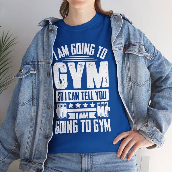 Funny Gym Quote Unisex Heavy Cotton Tee - Perfect Workout Gift