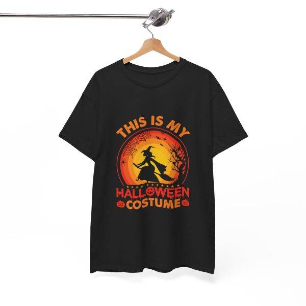 THIS IS MY HALLOWEEN COSTUME Black Color T-Shirt For Unisex Heavy Cotton Tee