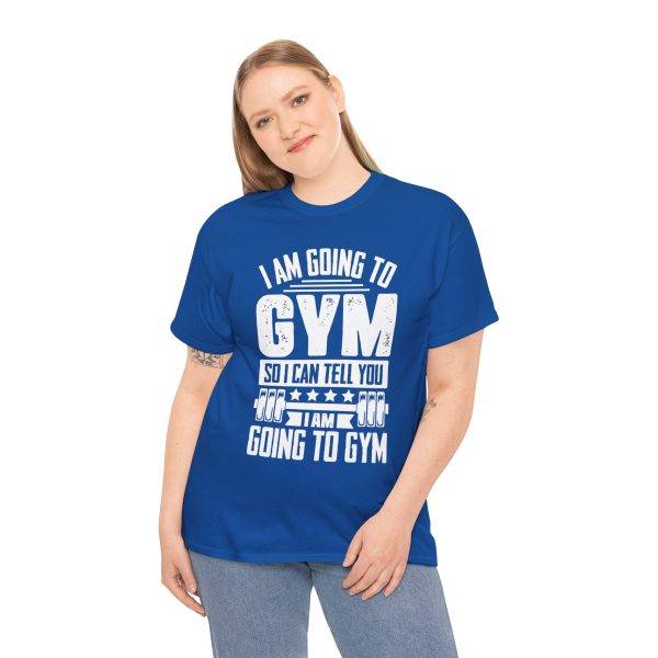 Funny Gym Quote Unisex Heavy Cotton Tee - Perfect Workout Gift
