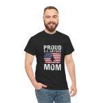 Proud U.S. Air Force Mom Unisex Heavy Cotton Tee