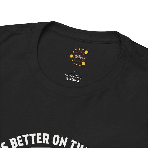 Keep Calm and Pedal On Unisex Heavy Cotton Tee - Perfect Gift for Cyclists of