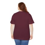 Strength In Progress Maroon Color T-Shirt For Unisex Heavy Cotton Tee