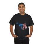 Patriotic Gun USA Flag Graphic Unisex Heavy Cotton Tee Patriotic Gun USA Flag Graphic Unisex Heavy Cotton Tee