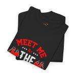 Gym Motivational Unisex Heavy Cotton Tee - 'Meet Me At The Gym'