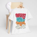 Work Hard Dream Big T-Shirt For Women Heavy Cotton Tee