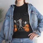 Halloween Ghouls Just Wanna Have Fun Back Color T-Shirt For Unisex Heavy Cotton Tee