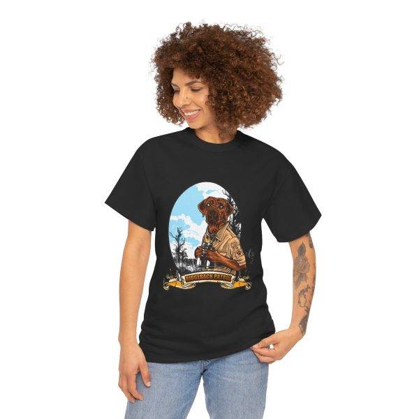 Rugged Adventure Dog Tee - Unisex Heavy Cotton T-Shirt with Outdoor Vibe