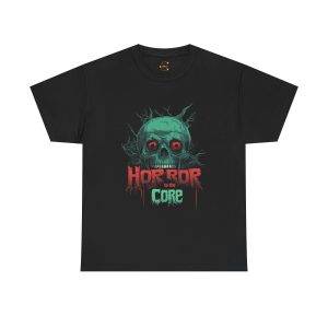 Halloween Horror In The Core Black Color T-Shirt For Unisex Heavy Cotton Tee