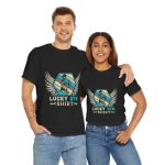 Lucky Gym Wings Unisex Heavy Cotton Tee - Workout & Fitness Apparel