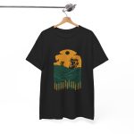 Ships Black Color T-Shirt For Unisex Heavy Cotton Tee