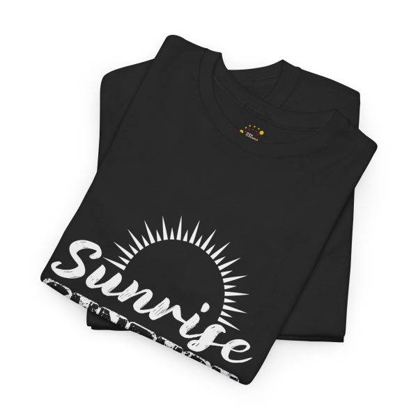 Sunrise Sunburn Sunset Repeat Black Color T-Shirt For Unisex Heavy Cotton Tee