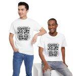 Coffee Hug Unisex Heavy Cotton Tee - Perfect for Coffee Lovers