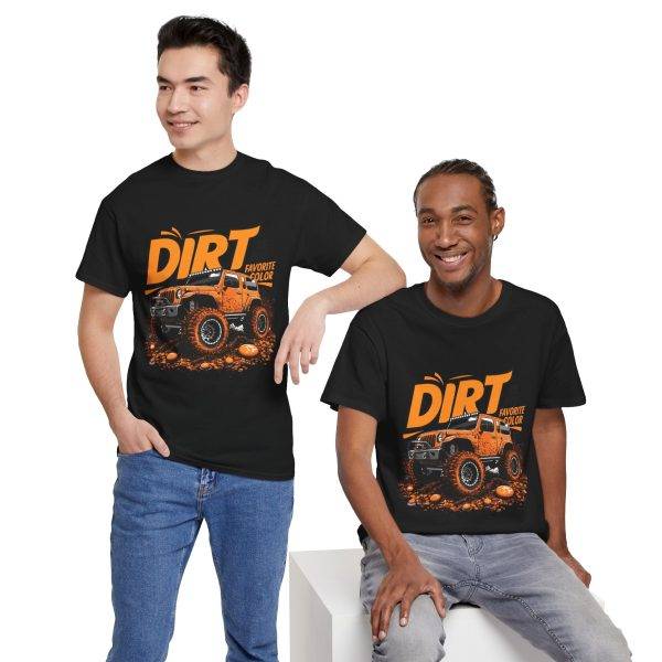 Dirt is My Favorite Color Unisex Heavy Cotton Tee - Perfect for Off-Road Enthusiasts