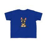 Cute Corgi Toddler's Fine Jersey Tee - Adorable Dog Design for Kids Cute Corgi Toddler's Fine Jersey Tee - Adorable Dog Design for Kids