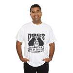 Dog Lovers Unisex Heavy Cotton Tee - "Dogs Do Speak But Only To Those Who Know How To Listen"