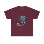 Let's do science maroon color Tshirt For Unisex Heavy Cotton Tee