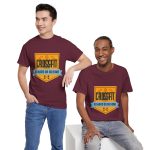 GYM Cross Fit Go Hard Or Go Home Maroon Color T-Shirt For Unisex Heavy Cotton Tee