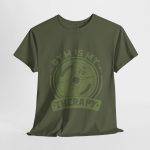 Gym Is My Therapy Unisex Heavy Cotton Tee - Workout Shirt for Fitness Enthusiasts