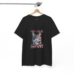 Patriotic Cat Graphic Tee - "You Had Me at Meow" - Unisex Heavy Cotton T-Shirt Patriotic Cat Graphic Tee - "You Had Me at Meow" - Unisex Heavy Cotton T-Shirt