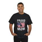 Proud U.S. Air Force Mom Unisex Heavy Cotton Tee
