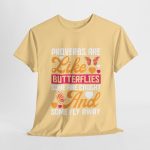 Proverbs Are Like Butterelies Yallow Haze Color Unisex Heavy Cotton Tee
