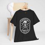 SPECIAL FORCES SILENT DEADLY 1979 Black Color T-Shirt For Unisex Heavy Cotton Tee