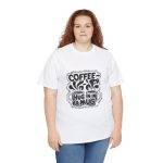 Coffee Hug Unisex Heavy Cotton Tee - Perfect for Coffee Lovers