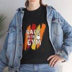 Unisex Heavy Cotton Tee - 'Back to the Gym' Fitness Shirt