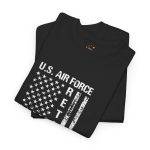 Retired U.S. Air Force Unisex Heavy Cotton Tee - Military Tribute Shirt